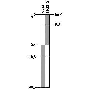 3SE5250-0CC05 Commutateur de position de type ouvert 1NO 1NC Contacts pour applications industrielles