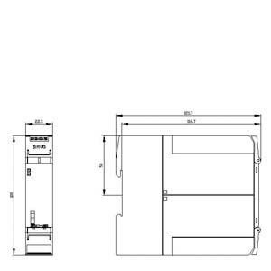 PLC 3SK1111-1AB30 Relais de sécurité 3SK1 Unité de base Sorties de relais standard Terminale de vis