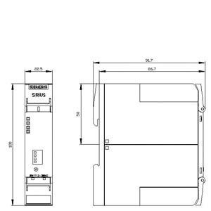 3SK1112-2BB40 Unité essentielle de relais de sécurité pour assurer la sécurité dans les environnements industriels