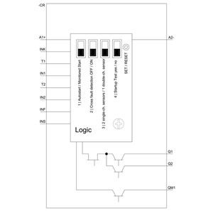 3SK1112-1BB40 Relais de sécurité 3SK1 Unité de base avec terminal à vis et sorties à semi-conducteurs