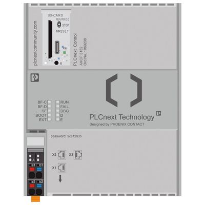 Améliorez votre automatisation industrielle avec le contrôleur Phoenix Contact 1069208 AXC F 3152