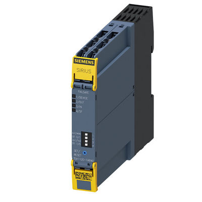 3SK1120-1AB40 Relais de sécurité 3SK1 Terminal de vis de l'unité de base 24 V CC 3 Circuits de mise en marche