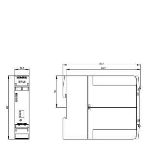 3SK1 Unité de base Terminal à vis avancé 3SK1121-1AB40 Relais de sécurité avec sorties de relais