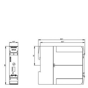 3SK1121-1CB44 Relais de sécurité 3SK1 Unité de base pour les mesures et fonctions de sécurité renforcées