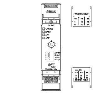 3SK1121-1CB44 Relais de sécurité 3SK1 Unité de base pour les mesures et fonctions de sécurité renforcées