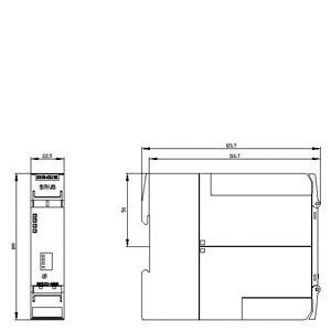 3 Circuits actifs 3SK1122-2AB40 Relais de sécurité 3SK1 Unité de base avec sorties à semi-conducteurs