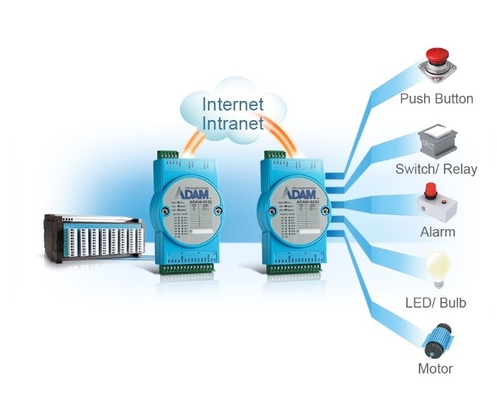 Interface réseau Profibus IO Module d'entrée analogique ADAM-4017-E pour les besoins industriels