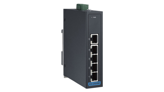 Interface de communication Modbus EKI-2525NI Commutateur Ethernet industriel à 5 ports Advantech