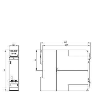 PLC 3SK1211-2BB40 Relais de sécurité 3SK1 4RO Extension de sortie borne à ressort DC 24V