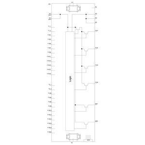 3SK2 Largeur de 45 mm Relais de sécurité SIRIUS Unité de base 3SK2122-1AA10 pour les applications industrielles
