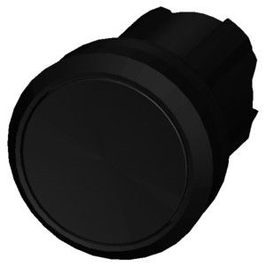 Bouton plat en plastique noir 3SU1000-0AB10-0AA0 bouton SIRIUS ACT avec éteint