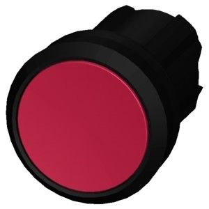Bouton plat rouge 3SU1000-0AB20-0AA0 bouton SIRIUS ACT avec bouton en plastique non éclairé