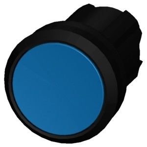 3SU1000-0AB50-0AA0 Sirius ACT bouton sans lumière avec bouton plat en plastique bleu