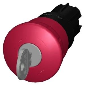 3SU1000-1HF20-0AA0 SIRIUS ACT Bouton à champignons de 40 mm de taille et de matériau plastique