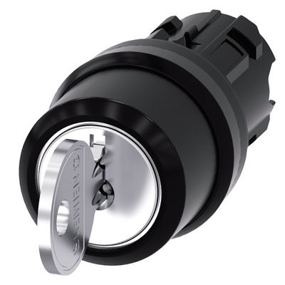 3SU1000-4BL11-0AA0 SIRIUS ACT Commutateur de clé en plastique RONIS 3 positions 2x45 pour les machines