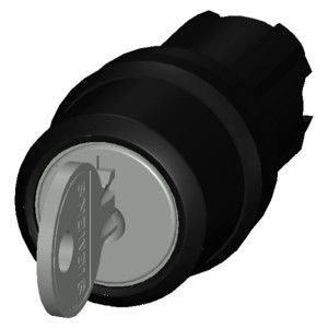 3SU1000-4BL11-0AA0 SIRIUS ACT Commutateur de clé en plastique RONIS 3 positions 2x45 pour les machines