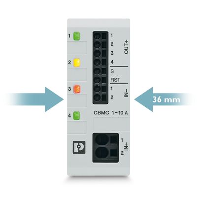1065729 CBMC E4 24DC/1-10A S-R Disjoncteur pour équipement électronique pour l'efficacité