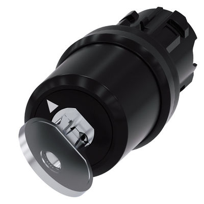 Commutateur de clé en plastique pour SIRIUS ACT BKS 3SU1000-5SF01-0AA0 2 positions 90 BKS maintenu