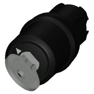 Commutateur de clé en plastique pour SIRIUS ACT BKS 3SU1000-5SF01-0AA0 2 positions 90 BKS maintenu