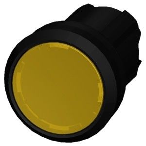 3SU1001-0AB30-0AA0 bouton SIRIUS ACT en plastique jaune avec bouton plat allumé