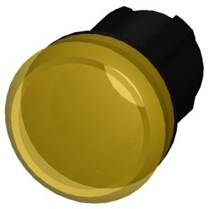 Lentille lisse 3SU1001-6AA30-0AA0 SIRIUS ACT Lumière pilote pour l'industrie en plastique jaune