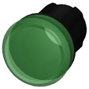 3SU1001-6AA40-0AA0 Lentille lisse en plastique vert SIRIUS ACT Pilot Light pour l'automatisation
