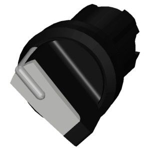 PLC 3SU1002-2BF60-0AA0 Manche courte en plastique 2 positions maintenue Commutateur sélecteur blanc SIRIUS ACT