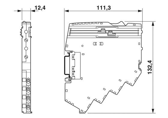CAPAROC E2 12-24DC/2-10A Détecteur de circuit électronique à 2 pôles