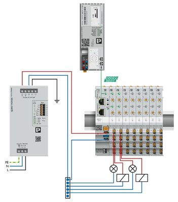 CAPAROC E2 12-24DC/2-10A Détecteur de circuit électronique à 2 pôles