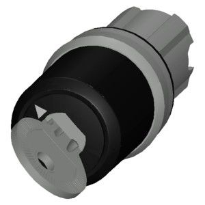 PLC 3SU1050-5SF01-0AA0 BKS métallique brillant 2 positions maintenu