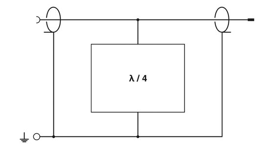 1 pôle CN-LAMBDA/4-5.9-SB Protecteur contre les surtensions avec tension nominale de 5 V CC