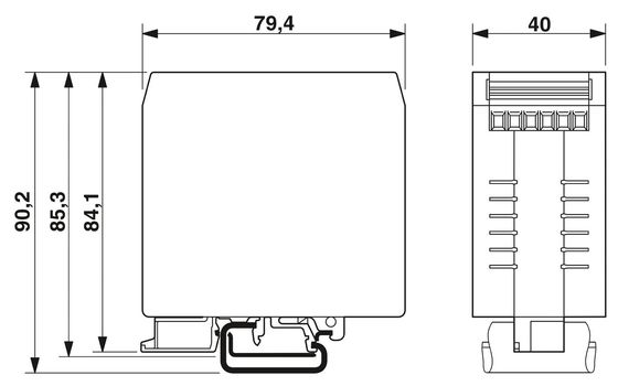 240 V C.A. L.N. Voltage nominale NEF 1-10 Filtre C.E.M. Solution fiable pour les besoins industriels