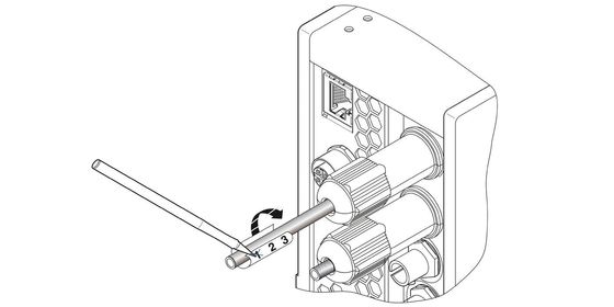 Système de mesure du courant de foudre 24V DC 2800618 LM-S-A/C-3S-ETH à 4 pôles