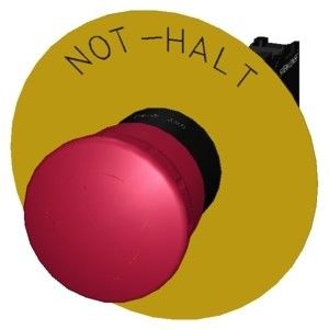 Durable 3SU1100-1HB20-1CH0 Arrêt d'urgence Appuyez sur le déclencheur Action SIRIUS ACT