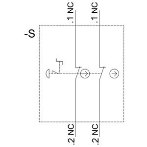 SIRIUS ACT bouton de moulage à champignons de l'unité complète pour arrêt d'urgence 3SU1100-1HB20-1PG0