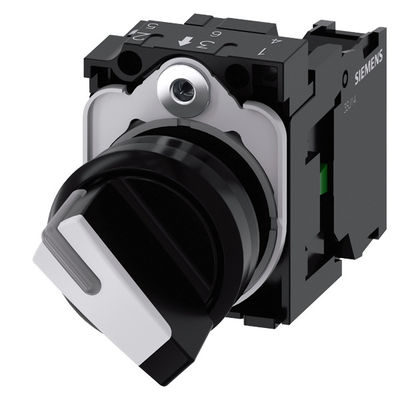 Commutateur de sélection de manche courte en plastique pour l'unité complète SIRIUS ACT 3SU1100-2BF60-1BA0