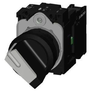 Commutateur de sélection de manche courte en plastique pour l'unité complète SIRIUS ACT 3SU1100-2BF60-1BA0