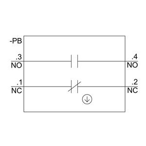 Commutateur de sélection de manche courte en plastique 3SU1100-2BF60-1MA0 pour 2 positions dans SIRIUS ACT