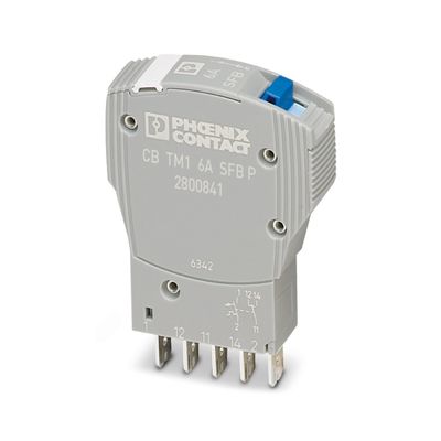 Disjoncteurs pour appareils thermiques magnétiques de première classe 2800841 CB TM1 6A SFB P