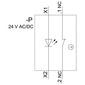 PLC 3SU1102-0AB20-1CA0 SIRIUS ACT bouton de poussée borne à vis instantanée en plastique éclairée en rouge