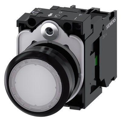 PLC 3SU1102-0AB60-1BA0 SIRIUS ACT bouton d'appuis de l'unité complète 1NO terminal à vis blanche