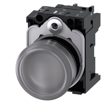 Lumière pilote en plastique de 24 V CA/CC allumée pour SIRIUS ACT