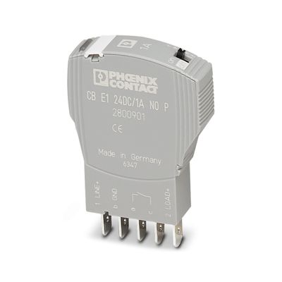 24V DC Voltage nominal 2800901 CB E1 24DC/1A NO P Détecteur de circuit pour équipement électronique