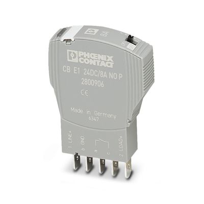 5 pôles 24 V DC 2800906 CB E1 24DC/8A NO P Disjoncteur électronique