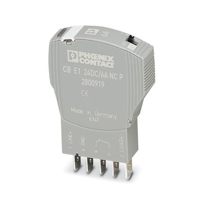 2800919 CB E1 24DC/6A NC P Disjoncteur électronique pour applications industrielles
