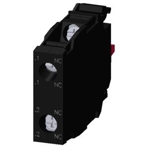 Module de contact 2NC à vis avant pour le PLC 3SU1400-1AA10-1EA0 SIRIUS ACT