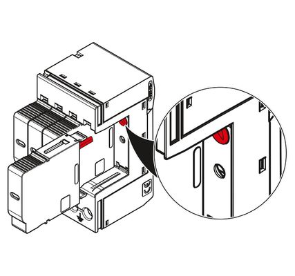 240 V AC 4 pôles 2804403 VAL-CP-MOSO 60-3S-FM Protecteur contre les surtensions de type 2