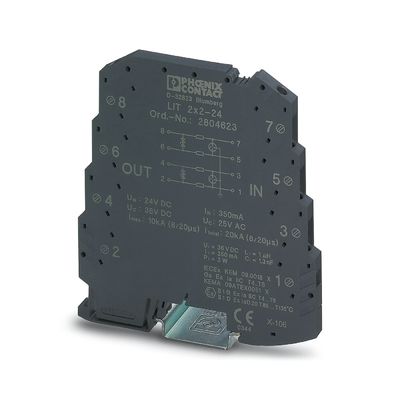 1 pôle 24V CC LIT 2X2-24 Protecteur contre les surtensions Technologie avancée pour des performances supérieures