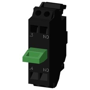 PLC 3SU1400-2AA10-3BA0 Module de contact SIRIUS ACT avec borne à ressort 1NO