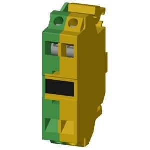 PLC 3SU1400-2DA43-3AA0 Module de câblage de support SIRIUS ACT Idéal pour le câblage vert/jaune